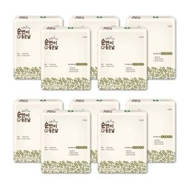 [SALLY'S LAW] Sanitary Pads Cotton Therapy Large - 100% Pure Cotton, US-Certified, Quick Absorption, Ergonomic Leak Prevention for Dry Comfort - Made in Korea